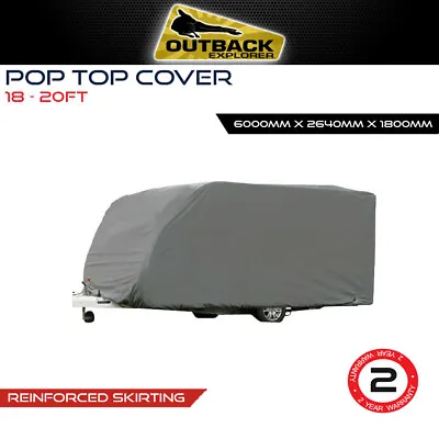 $184.99 • Buy Outback Explorer 18-20 Ft Pop Top Caravan Cover 5.48m-6.09m Jayco Expanda 18.58
