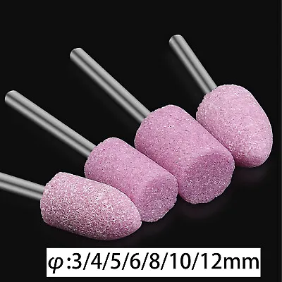 3mm-12mm Rotary Grinding Mounted Stone Point Abrasive Wheel For 3mm Shank Dremel • $4.40