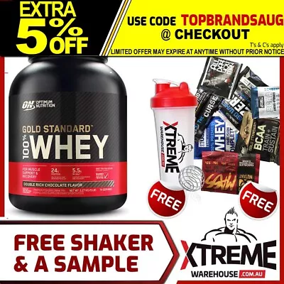 OPTIMUM NUTRITION 100% WHEY 1lb 2lb 5lb &10lb //WPI WPC ON PROTEIN Gold OPTION • $132.95