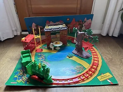 Vintage 1976 REMCO McDONALD'S McDonaldland Playset Train W Box Rare Nice Works • $109.99