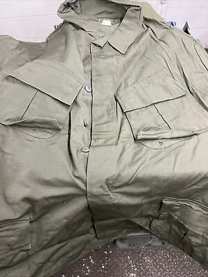 New Army Vietnam Shirt/Coat Jungle Fatigue Slant Pockets X-Large Regular • $175