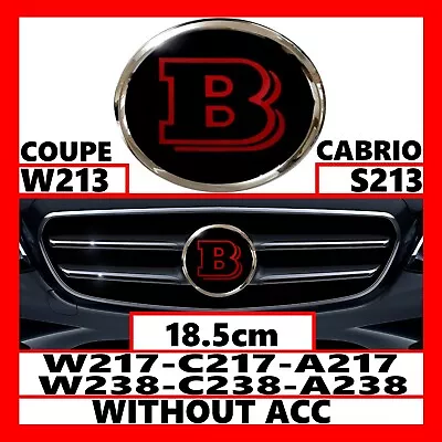 Mercedes Brabus Star Black W213 S213 W217 C217 A217 W238 C238 A238 Badge Mirror • $100