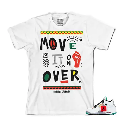Tee To Match Air Jordan Retro 4 Rasta Sneakers. Move It Tee • $24
