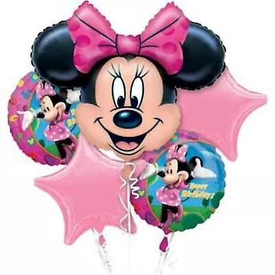 Anagram Mayflower Balloons 44227 Minnie Mouse Bouquet • £19.45