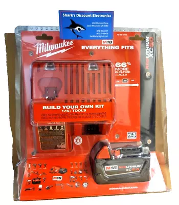Milwaukee M18 Redlithium XC5.0 18V Starter Kit - (48-59-1850). NEW. SHIP FAST • $85.49