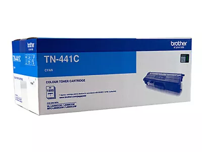 Brother TN441 Cyan Toner Cartridge TN-441C MFC L8900CDW L8690CDW HL L8260CDW • $224.12