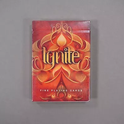 NEW Ellusionist Ignite Red Deck Playing Cards 2014 Sealed • $7.88