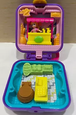 Polly Pocket Tiny Pocket Places Farmers Market Compact With Figure Complete 2019 • $9.50