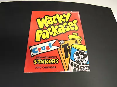 2010 Wacky Packages Calendar Sealed With Bonus Stickers • $9.99