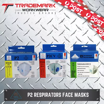 YHS P2 Face Masks DM10 DM20 DM30 DM1000 DM2000 DM3000 Bx10 • $17.95