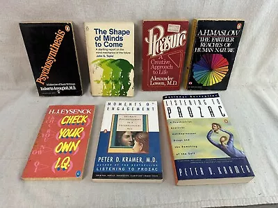 Vintage Penguin Paperback Lot X7 ~ Non-fiction Psychology / Esalen • $19.95