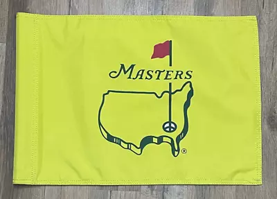 Masters Tournament Regulation Double Sided Pin Flag With Mounting Tube New • $74.99