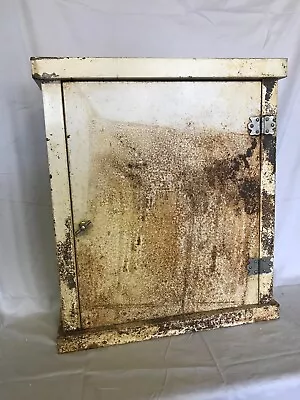 Antique Large Hess Co.  Metal Surface Mount Medicine Cabinet Old VTG 614-23B • $175