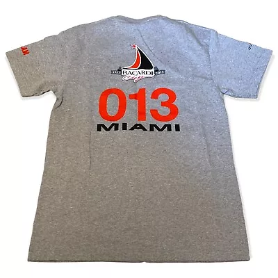 Bacardi T-Shirt Miami Sailing Week  XS New Slam 2013 • £14.95