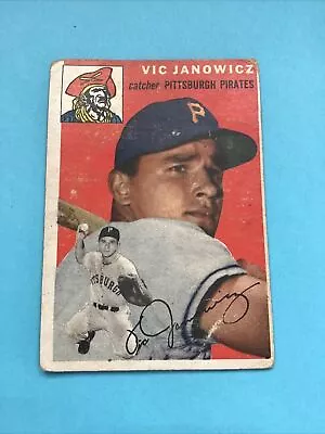 1954 Topps #16 VIC JANOWICZ LOW GRADE • $5