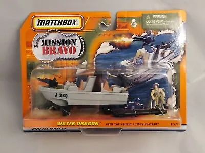 Matchbox Mission Bravo Water Dragon Military Boat 1998 • $26.79