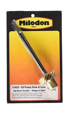 Milodon 21523 8.25  Oil Pump Shaft With Bronze Gear For Big Block Mopar • $243.63