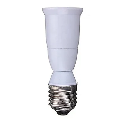 $12.99 • Buy 6pcs E26/E27 Standard Medium Socket Extender Edison Screw Lamp Socket Extension