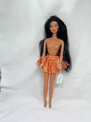 Vintage Mattel Barbie 1991 HAWAIIAN FUN KIRA DOLL  With Hula Skirt See Pics • $11.69