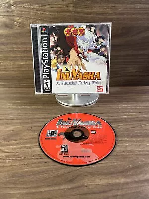 Inuyasha A Feudal Fairy Tale Playstation 1 PS1 Complete Tested • $39.99