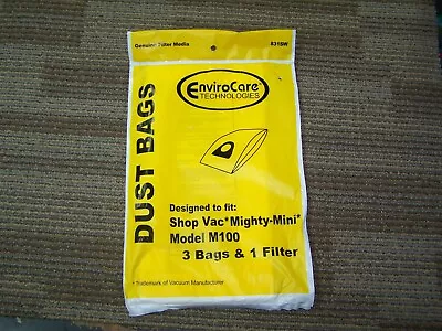 Shop Vac Mighty Mini Envirocare Vacuum Bags  • $7.99