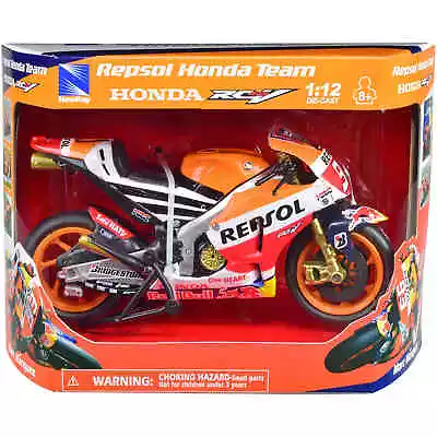 New Ray 1/12 Scale Motorcycle Honda RC213V #93 Marc Marquez Repsol Honda Team • $38.31