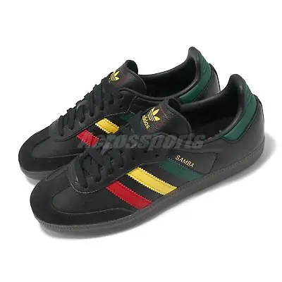 Adidas Originals Samba OG Rasta Black Men Unisex LifeStyle Casual Shoes IH3119 • $149.99