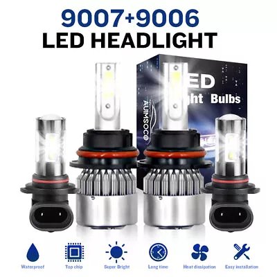 For 2003-2005 Dodge Ram 1500/2500/3500 LED Projector Headlight Bulbs HI/LO + Fog • $33.99