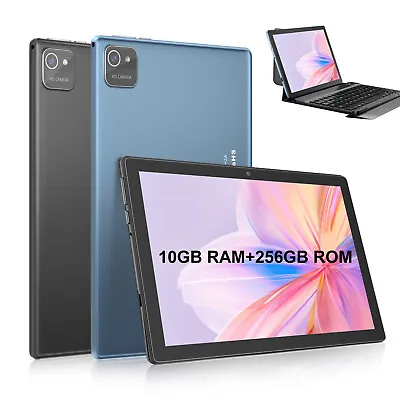 Tablet 10 Inch Android 12 Tablets 10GB+256GB Quad-Core Tablet HD Display Tablet • $71.99