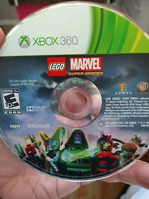 LEGO Marvel Super Heroes (Microsoft Xbox 360) Disc Only NOT WORKING FOR REPAIRS • £3.52