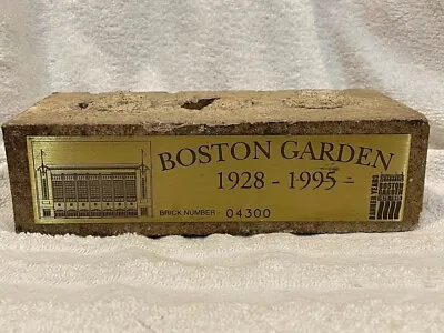 $349.99 • Buy ULTRA RARE Boston Garden Original Brick, Boston Celtics, Bruins, VERY NICE!!