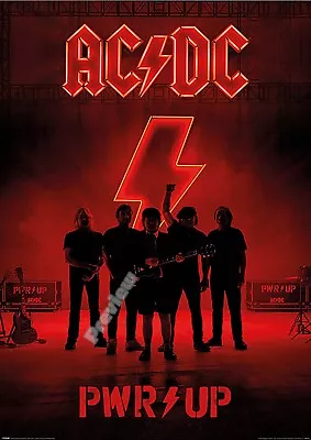 ACDC Power Up 2020 Heavy Metal Hard Rock Best Print Poster Wall Art Picture A4 + • £4.89