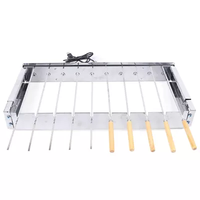 Skewers Kabob Shish Automatic Flipping Rotating Rotisserie Grill Rack Barbecue • $45.61