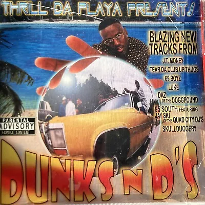 THRILL DA PLAYA : DUNKS N D’s-CD-2001- *fast Shipping* Case Top Broken • $5.49