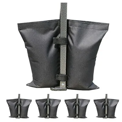 $26.64 • Buy 4x Large Gazebo Foot Leg Pole Sandbag Weights Marquee Market Stall Tent Sand Bag