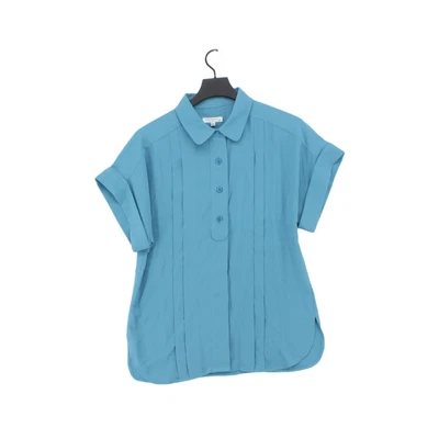 £28.30 • Buy Equipment Women's Shirt M Blue 100% Polyester Short Sleeve Collared Basic