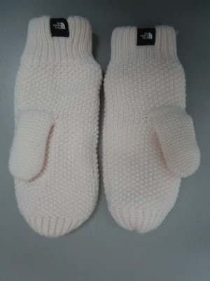 $17.99 • Buy The North Face Gloves Women XS Pink Cable Minna Mittens Lined Knit NEW