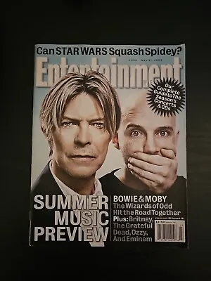 Entertainment Weekly Magazine #656 May 31 2002 Summer Music Preview Bowie &Moby • $0.99