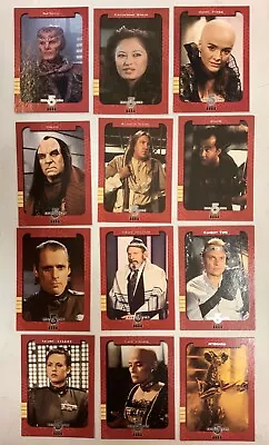 £29.07 • Buy Babylon 5 Season 4 Trading Cards Season One Retrospective Set S1-S12 1998 Skybox