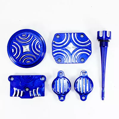 BLUE CNC ENGINE DRESSING DRESS UP KIT 125cc 140cc 150cc PIT PRO Trail Dirt Bike • $62.92