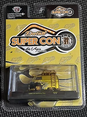 M2 Machines 2021 Las Vegas SuperCon VW Delivery Van Kool Kombi Dinner Car 1/1008 • $95