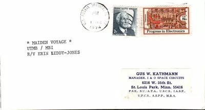 £2.43 • Buy 1974 R/V Erin Leddy-Jones UTMB/MBI Fisheries Strudy Maiden Voyage 1 December