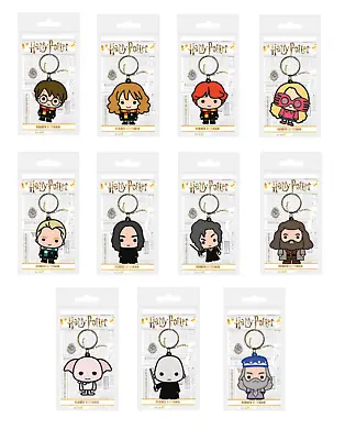 £2.95 • Buy Official Harry Potter Chibi Character Keychains Novelty HP Film Keyring Gift