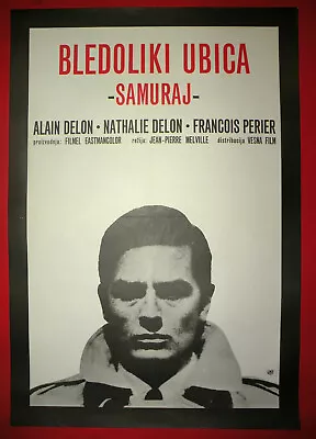 Le Samourai '67 Alain Delon Hitman Japan Samurai Unique Rare Exyu Movie Poster • $369.99