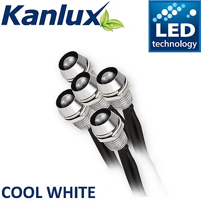 £9.98 • Buy Kanlux 5x 0.22W 12VDC LED Point Lights Small Decking Spot Plinth Light CoolWhite