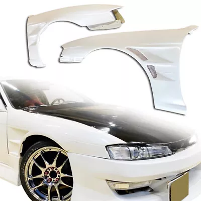 ModeloDrive FRP BSPO Wide Body 30mm Fenders (front) S14 (Kouki) For 240SX Nissa • $523