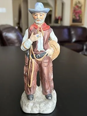 Vintage Cowboy Marlboro Ceramic Figurine EUROPE Western Cowboy 7 3/4” Tall • $29.99