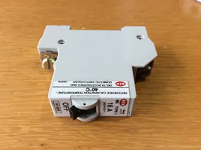 MEM 16A M6 Type 1 161QEB MCB  Electrical Circuit Breaker Consumer Unit • £4