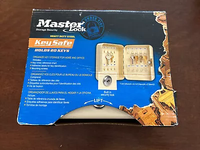 Master Lock Key Safe Key Cabinet 7102D Holds 20 Keys • $25