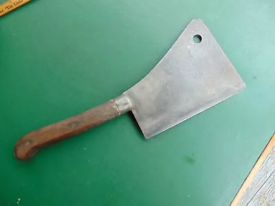 1890s Antique 8  Blade  3 Lbs. ** FOSTER BROS. *** Carbon Cleaver Knife USA A1 • $225